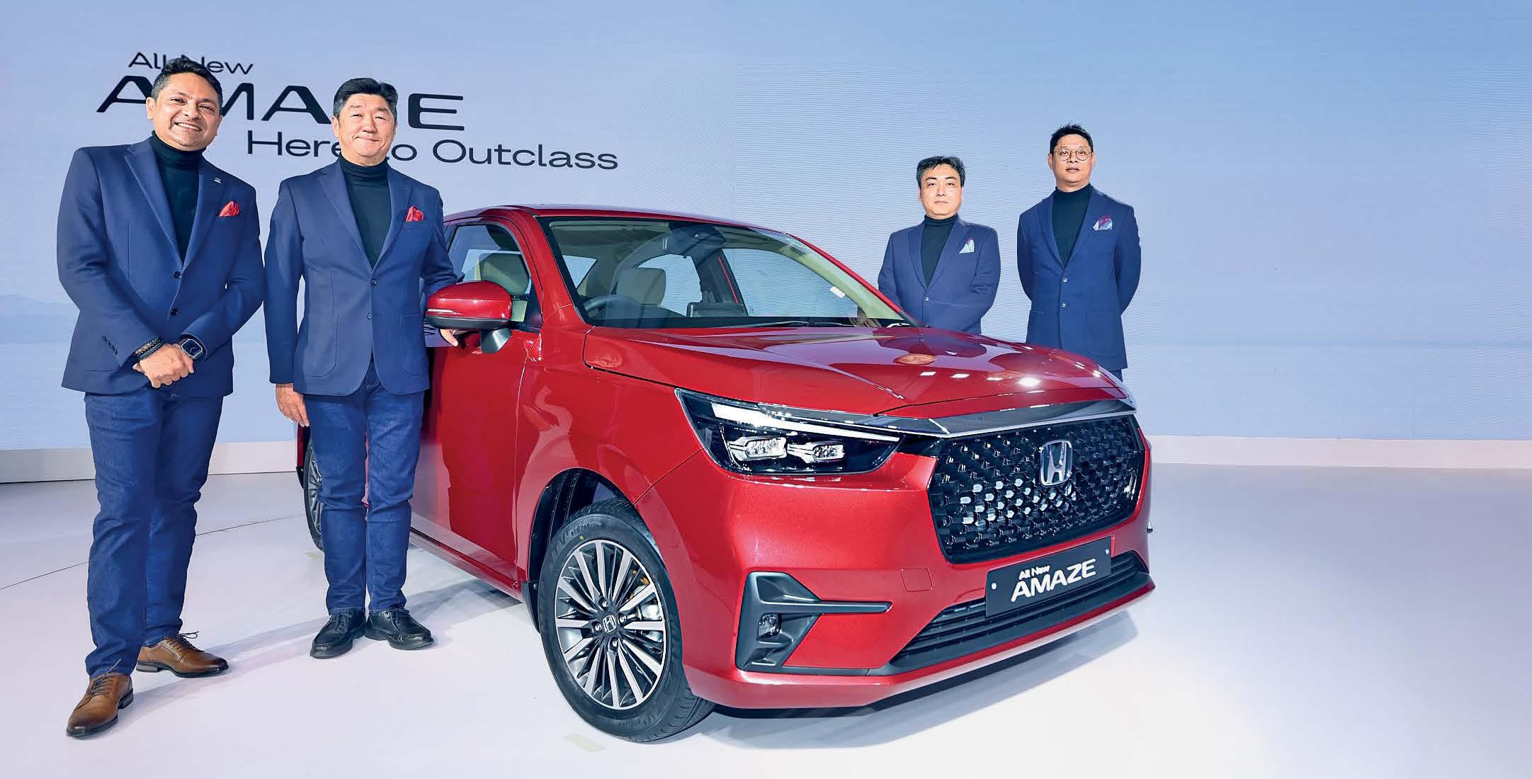 THIRD-GEN HONDA AMAZE STARTS AT RS 8 LAKH